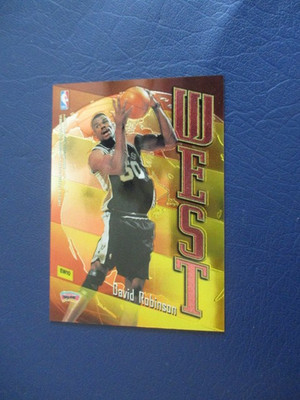  1998 Topps East West Patrick EWING / David ROBINSON Spurs Knicks #EW10