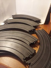 Tyco 9"R 1/4 Circle  B-5831 Slot car track lot of 4
