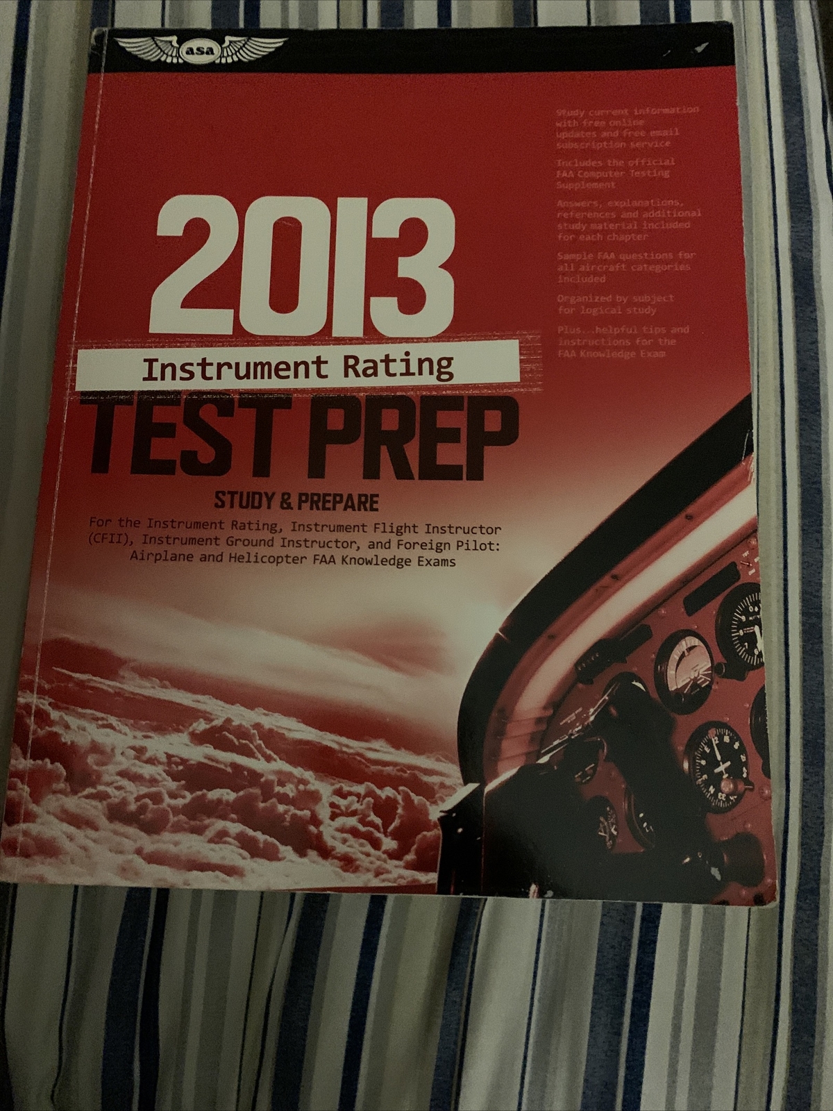 Instrument Rating Test Prep 2013 : Study and Prepare for the Instrument ...
