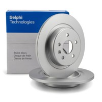 Delphi Bremsscheiben Satz FüR Opel Astra K 16 Zoll Hinten 13509120 / 13515914