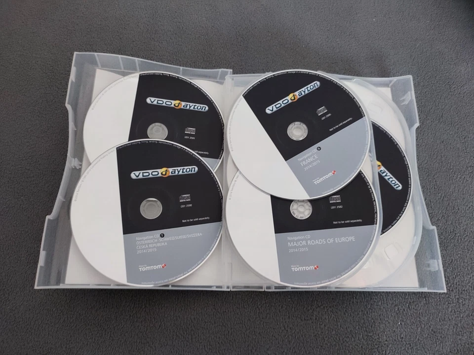 CD Navigation Set Europa 2014/2015 Opel CD70 Navi BMW MK1 MK2 MK3 MK4 VDO Dayton - Bild 3 von 4