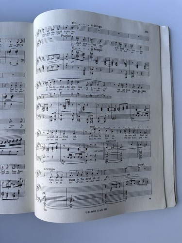 La Rondine by Puccini Vocal and Piano Score 2022 Universal ed English Version - Picture 7 of 9