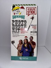 Selfie Bluetooth Stick - Party Photo Booth Kit 30 Props - Christmas Holiday