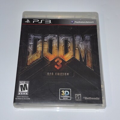 Doom 3 BFG PS3 Neuf Scellé Version Originale Complète UK Doom III