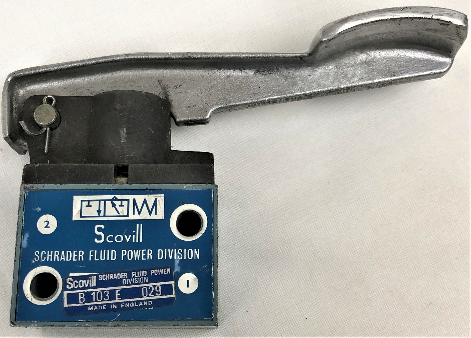 Scovill Schrader Fluid Power Division Foot Switch B103E 029, used eBay