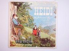 View-Master - Heidi Johanna Spyri's 3 reels booklet B425 -EG3