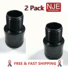 2 Pack Steel Premium Thread Adapter .578x28 to 5/8x24