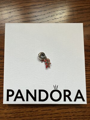 Pandora Gingerbread Man Christmas Dangle Charm (799637C01)
