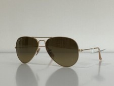 Ray Ban RB 3025 112/M2 Aviator Large Metal Gold Brown Frame Sunglasses 58-14 3P