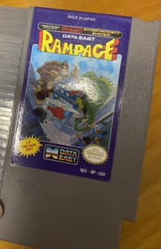 Rampage (Nintendo NES, 1988) Authentic Cleaned Tested Working