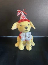 Raising Cane's plush Limited Edition 25th Birthday Cane Dog 2022 Stuffed Toy