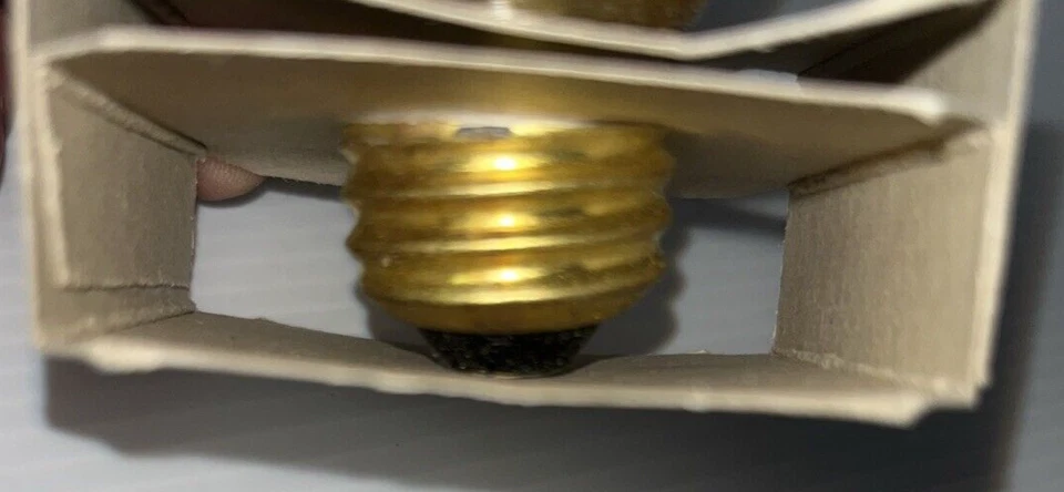 Satco S3416 120V Medium Base 40-Watt C11 Light Bulb, Amber Spun - Image 3 of 3