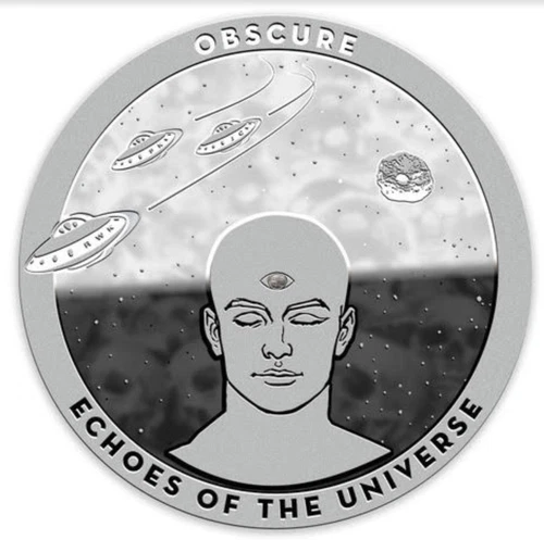 OBSCURE #3 OF 5 PROOF LIKE MINIMINTAGE 1oz .999 Silver Chautauqua Silver Works