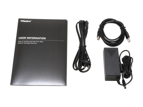 MAXTOR 300 GB USB 2.0 OneTouch III Series 16 MB Cache Hard Drive (T01H300) - Afbeelding 2 van 2