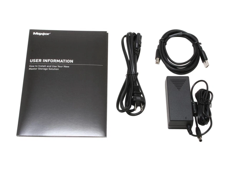 MAXTOR 300 GB USB 2.0 OneTouch III Series 16 MB Cache Hard Drive (T01H300) - Image 2 of 2