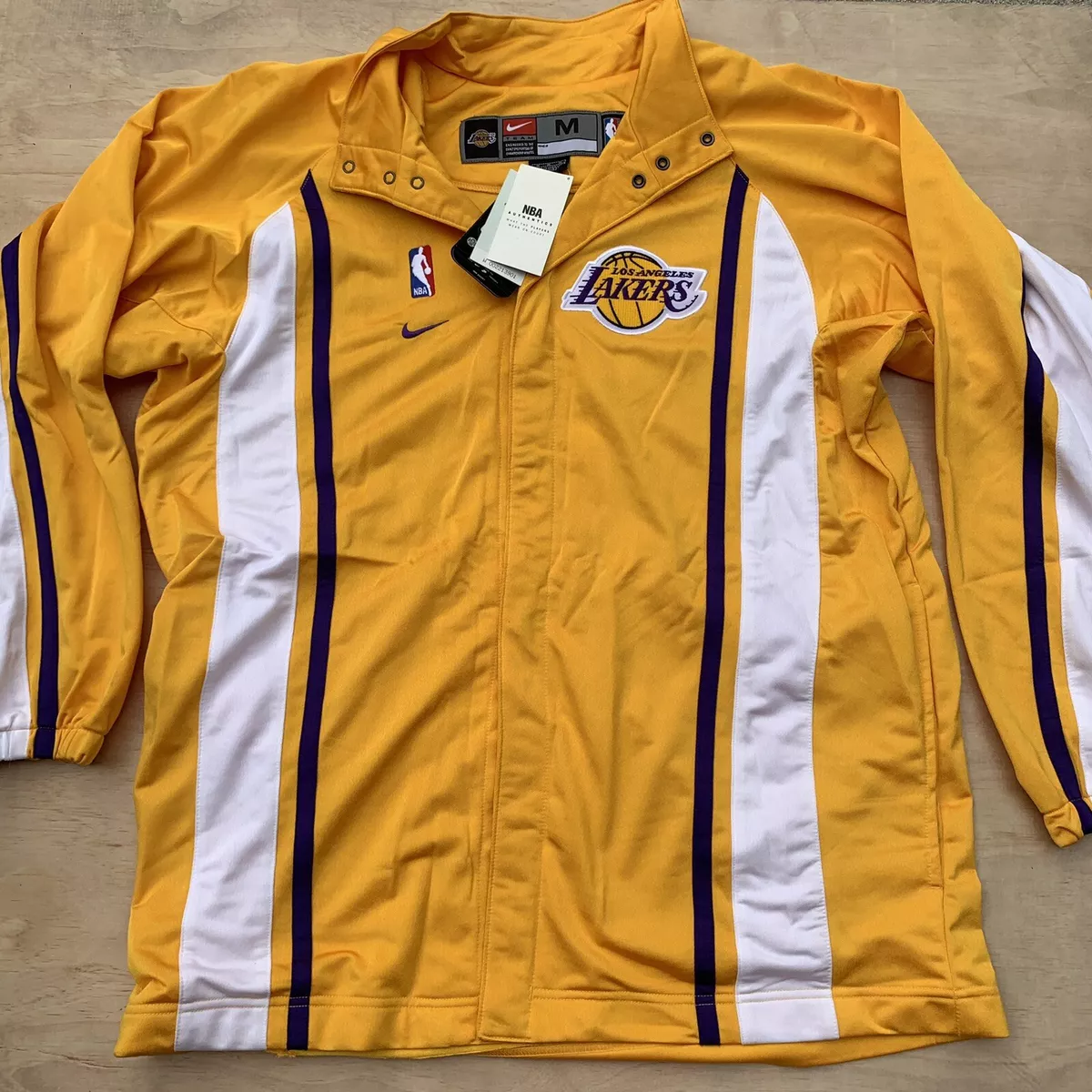 Nike Authentic LA Lakers Warm-Up Shooting Jacket; Kobe!