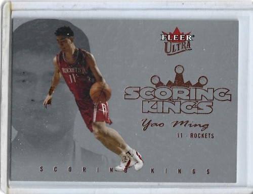 Yao Ming #16 2004 Ultra Scoring Kings card