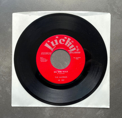 7'' The Marbles - Big Wig Walk - US Lucky Doo Wop
