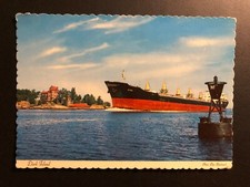 Vintage 'DARK ISLAND" Postcard Made in USA