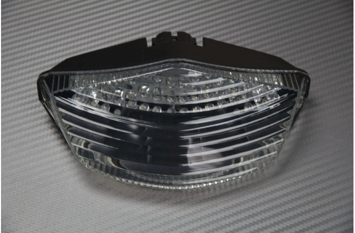 Feu stop LED avec clignotant intégré clair Monster 796 améliore la visibilité