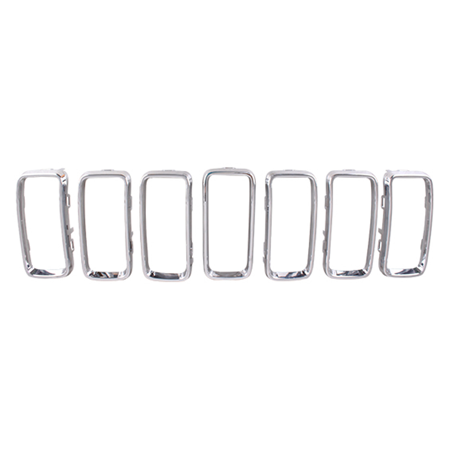 New Grille Trim Ring Set Fits 2019-2022 Jeep Renegade 104-02679E CAPA