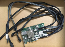 HP 24-Bay 3GB SAS Expander Card 487738-001 468405-002 468405-001  6x SATA Cable