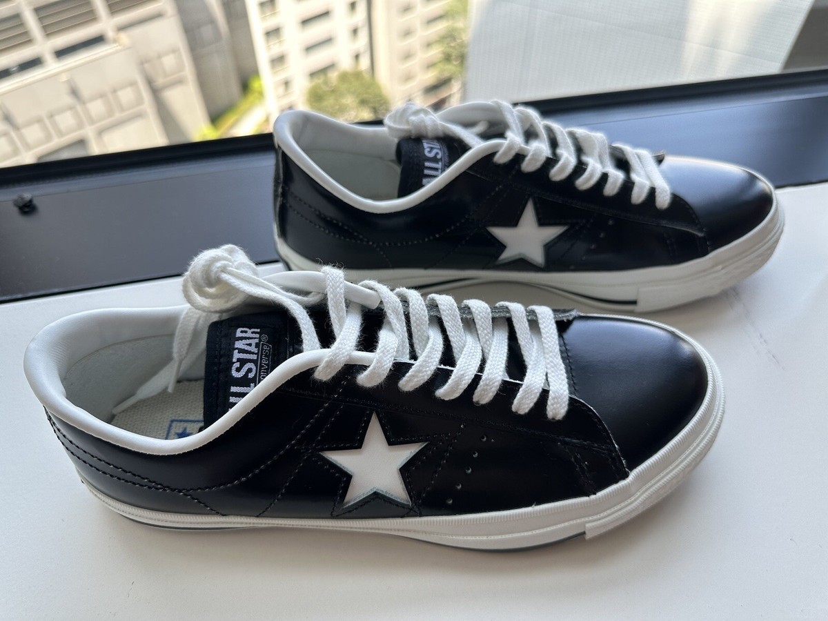 New Converse One Star J Made in Japan - Black Sz 6 Men, 8 Women | eBay