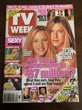 TV Week ‘02 - Jennifer Aniston, Kym Valentine, Always Greener, Dawson’s Creek,