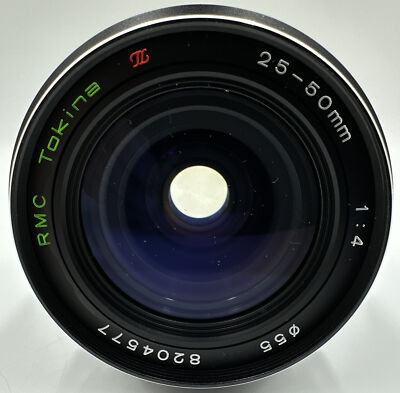 Tokina SZ 25-50mm F/4 Lens For Olympus OM w/ some haze