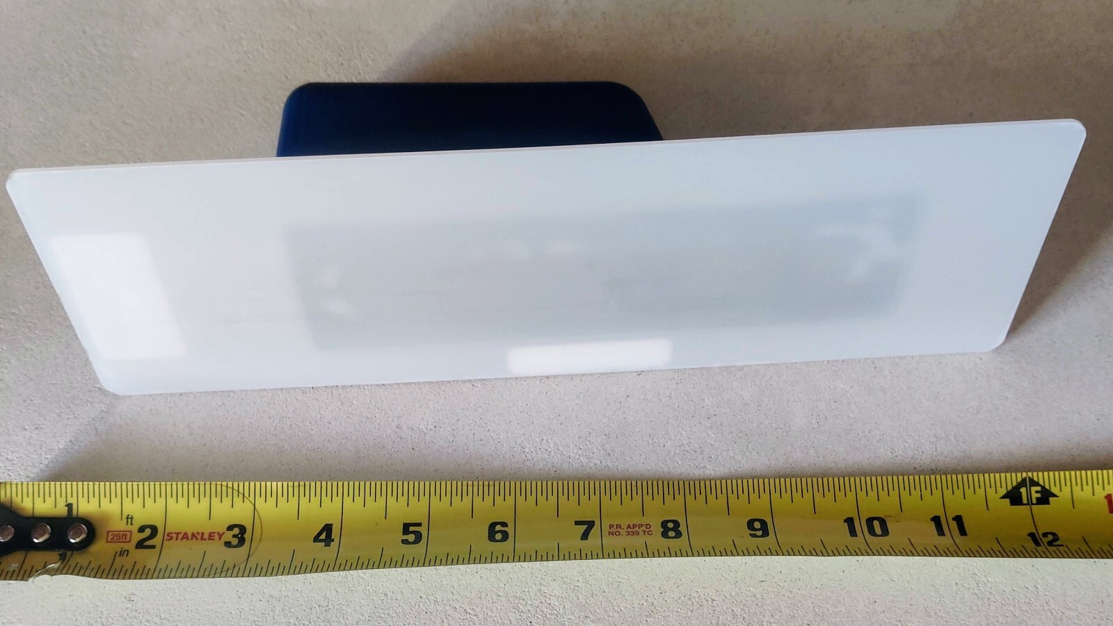 NEW Bon Tool 13-405 Lexan Finishing Trowel 3.5x11" Plastic Handle Concrete