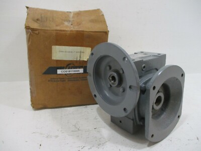 NEW IPTS ICS-60 Gear Reducer 10:1 2.72-HP 1'' Output Bore ICSF60-10:1-R-56C-1'' in