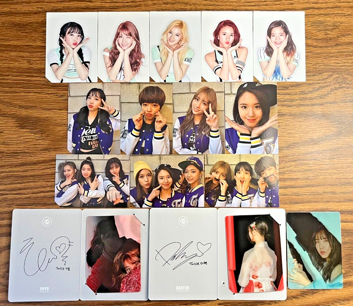 Twice ツウィ　タイ盤　トレカ　page two cheer up Twice 2nd Mini-Album Page Two 'Cheer Up' Official Photocards | eBay
