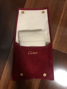 cartier jewelry pouch