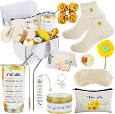 12 Pieces Christian Gifts for Women Christmas Gifts Sunflower Gifts for Women