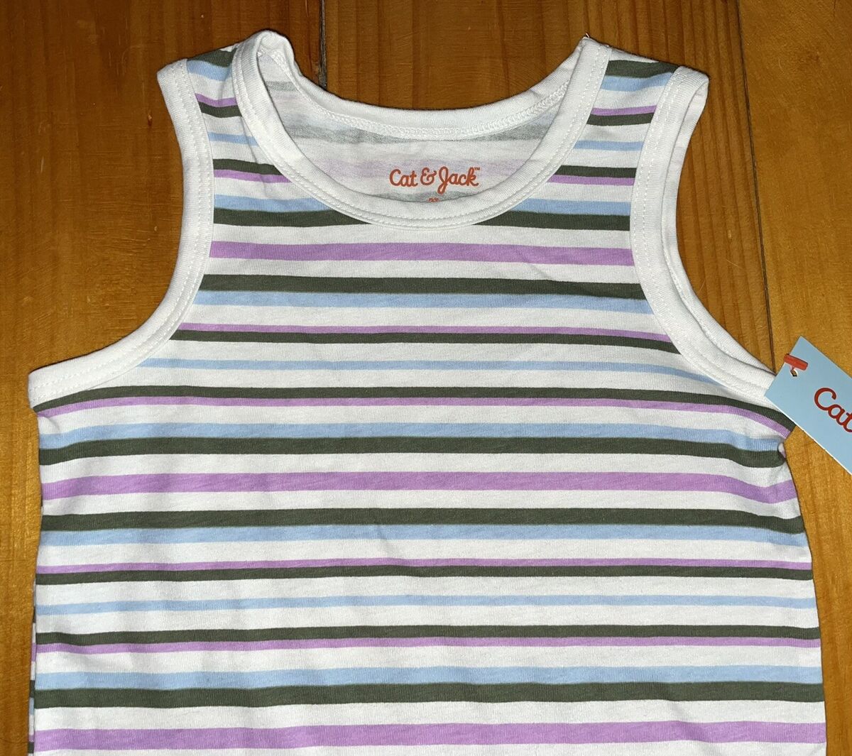 Cat & Jack Sleeveless Shirt Tank Top size 3T - Multicolor Cat & Jack Sleeveless Shirt Tank Top size 3T - Multicolor