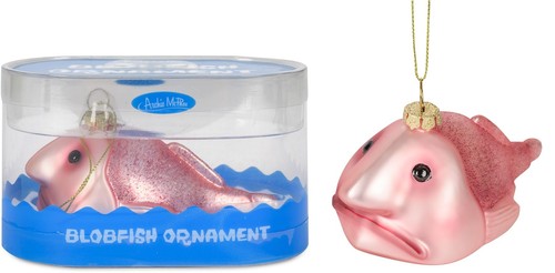 Blobfish Christmas Tree Ornament Accoutrements Holiday Ugliest Fish Decoration - 第 1/1 張圖片