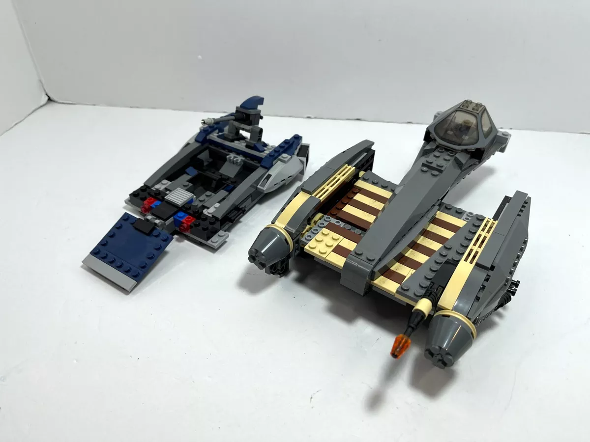 Star Wars Partial LOT: General Starfighter 8095 + mando 75022 |