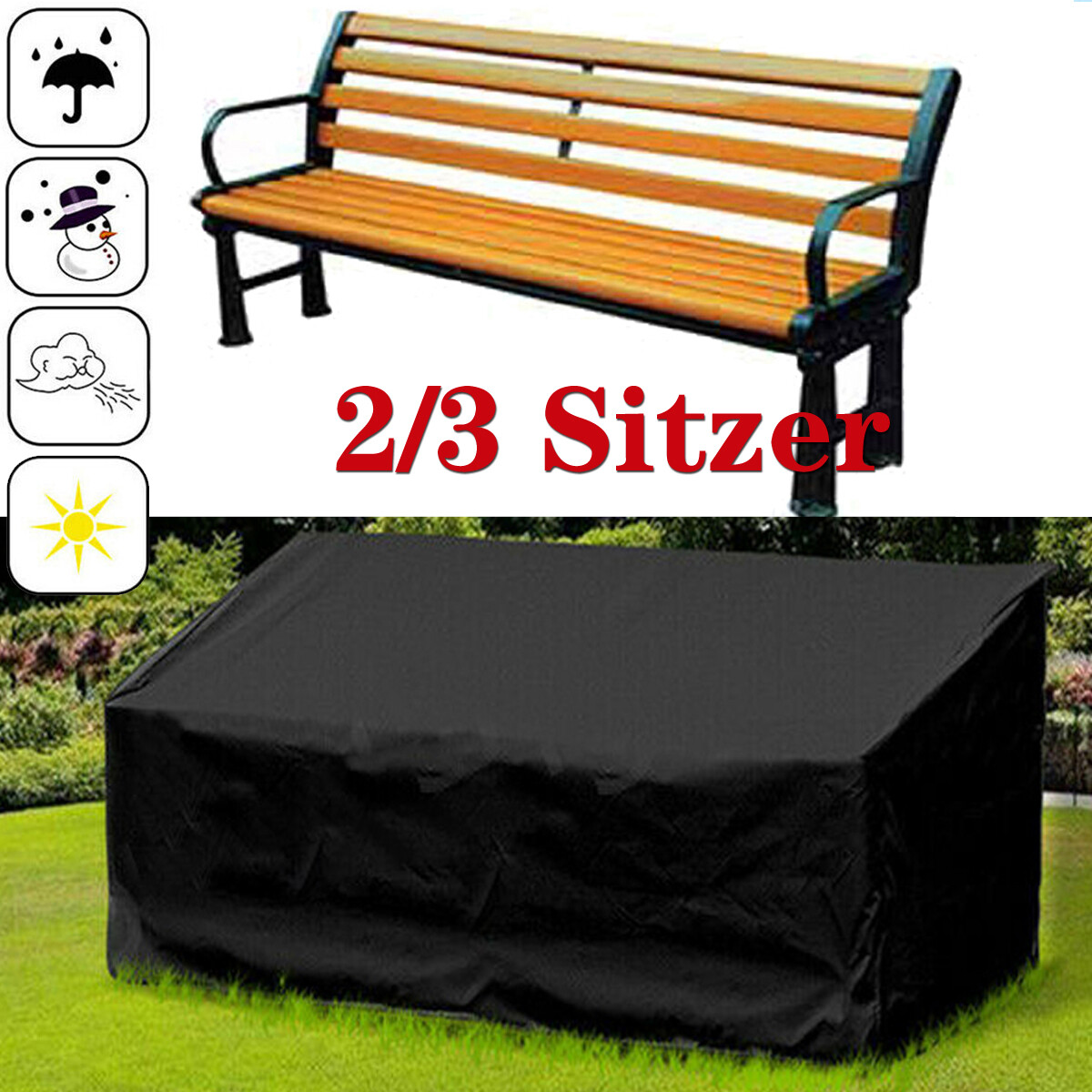 Heavy Duty Waterproof Outdoor Garden Bench Seat Cover For Furniture 2/3/4 Seater eBay