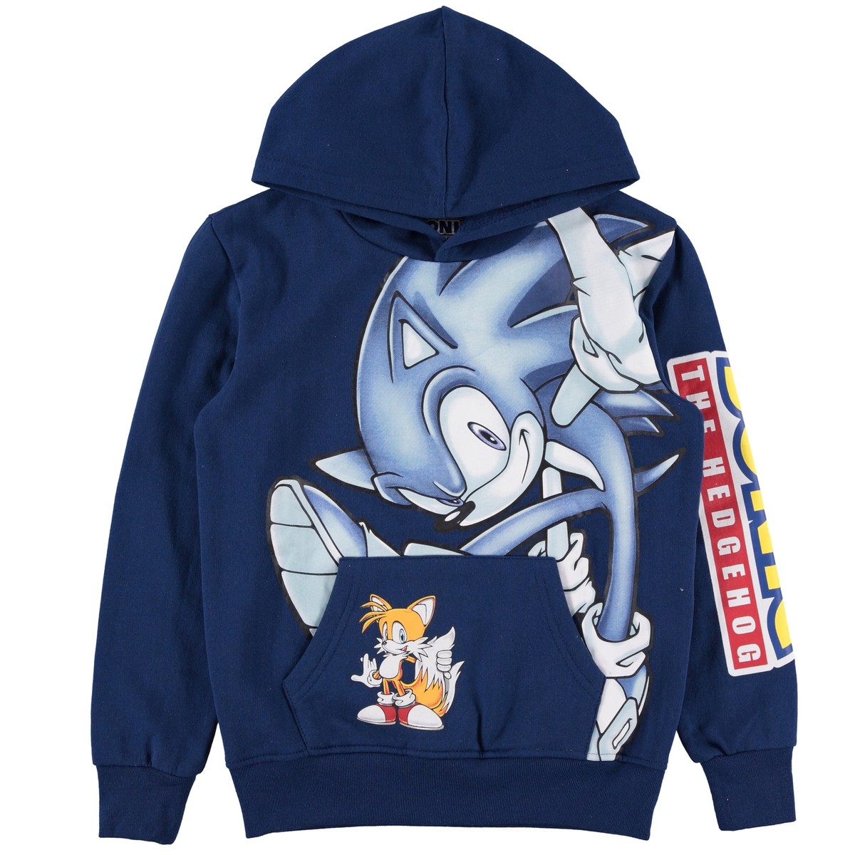 Boys Sonic The Hedgehog Hoodie Sonic Pullover Hoodie Sizes 4 20 eBay
