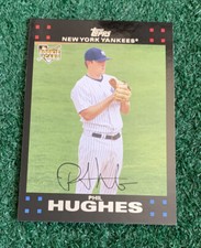 PHIL HUGHES - 2007 TOPPS UPDATE ROOKIE CARD # UH162 - NEW YORK YANKEES - MLB. rookie card picture