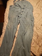BIG SMITH BIB OVERALLS 46X30 PREOWNED