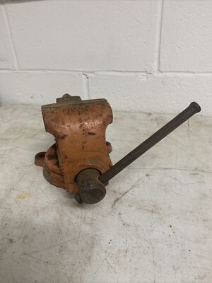 Vintage Desmond Stephan Co Simplex Utility No. 350 Bench Top Vise