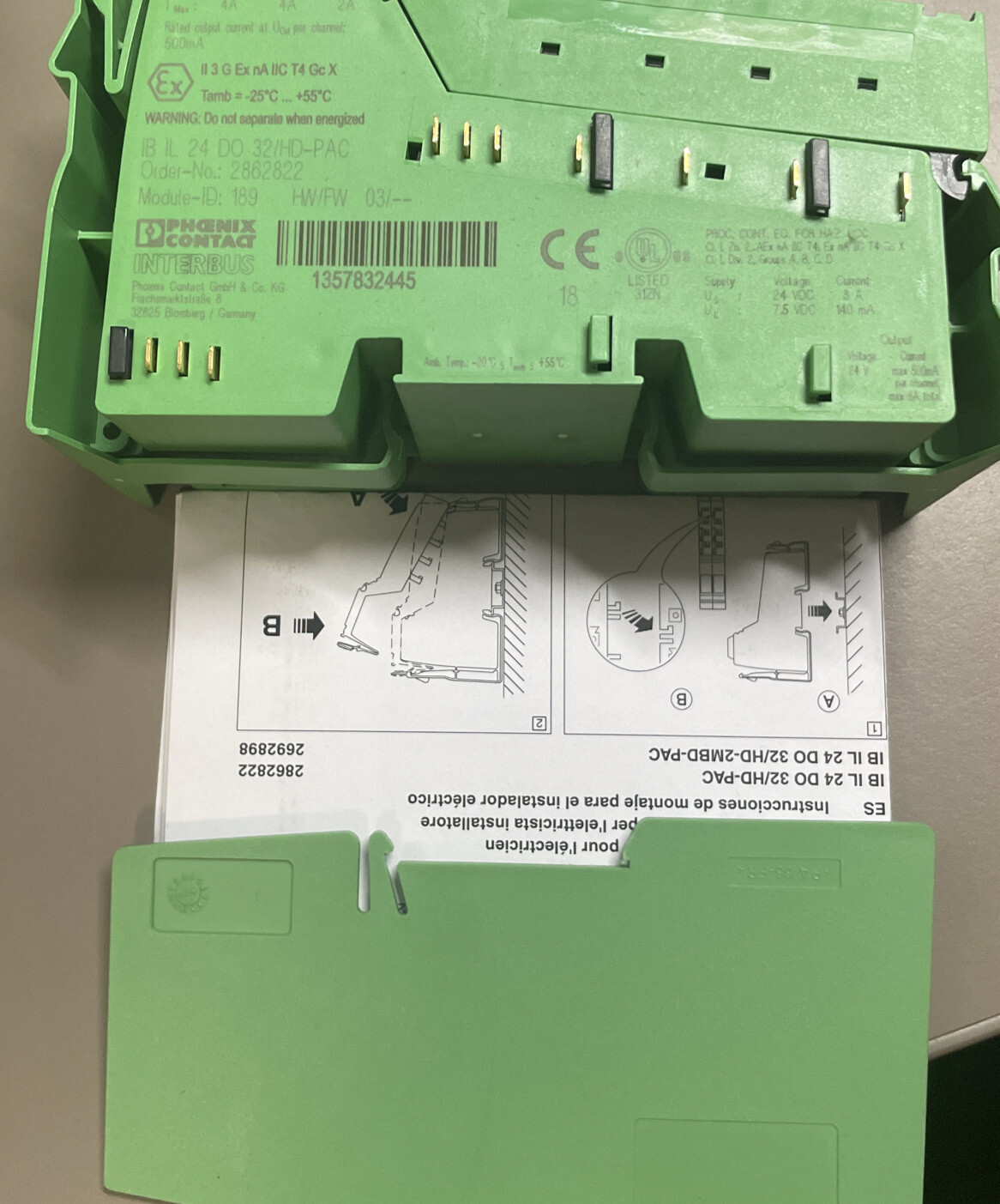 Phoenix Contact Ib Il 24 Di 32/hd-pac – Electromation Bangladesh