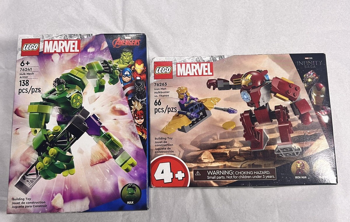 Mech Lego Iron Man Hulk Buster LEGO 76263 LEGO 76241 Iron Man