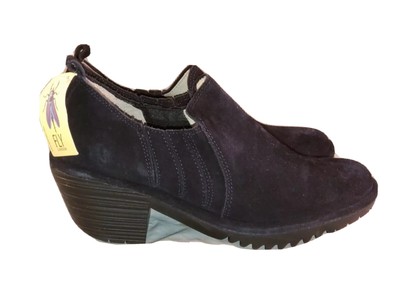 fly london navy blue shoes