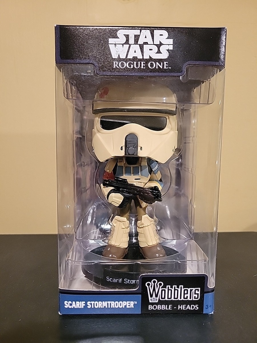 Star Wars Rogue One Scarif Stormtrooper Wacky Wobbler Bobble Head