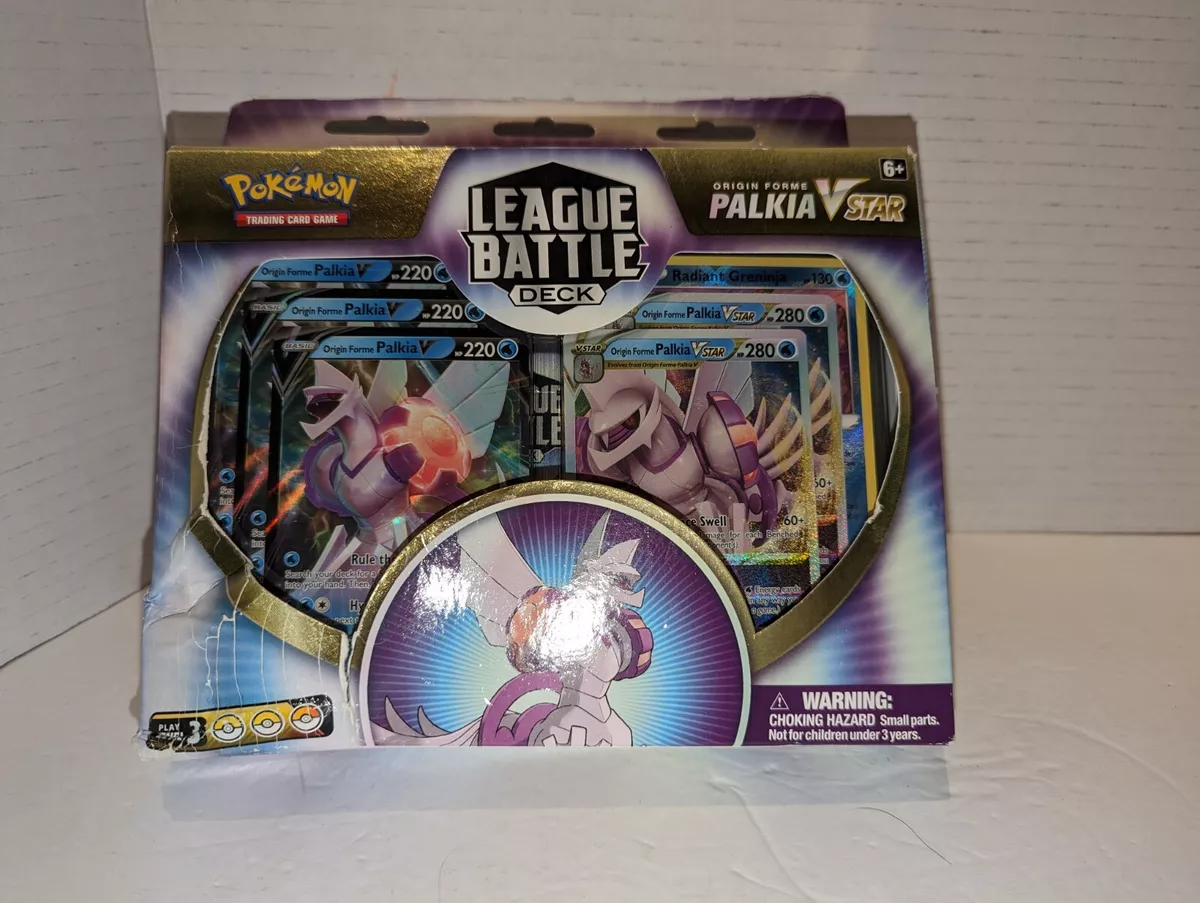 6 Pokemon TCG Origin Forme Palkia VSTAR League Battle Deck CASE New Sealed