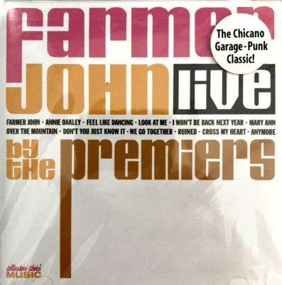 The Premiers - Farmer John Live CD 2003 Collectors' Choice Music Reissue SEALED