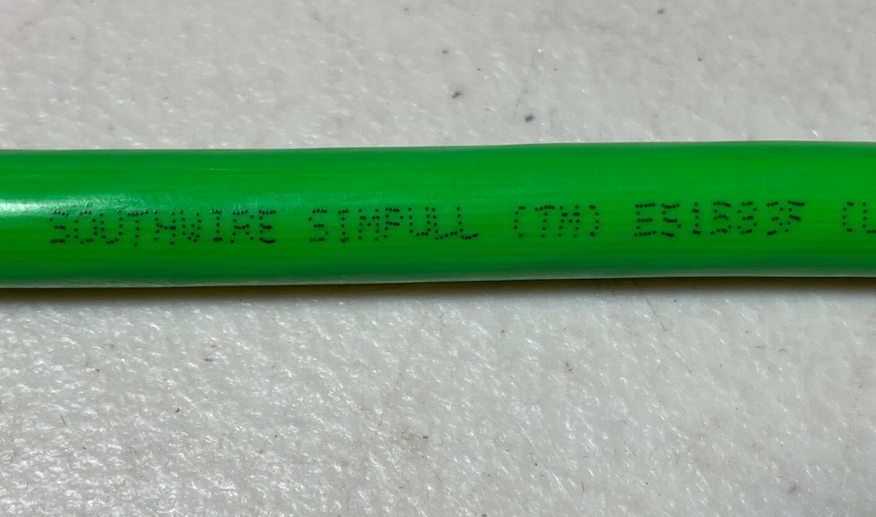 Southwire 2 AWG Stranded Copper THHN THWN-2 Green Building Wire Various Lengths - Image 4 of 4