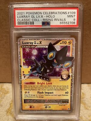 Luxray GL LV.X 109/111 Celebrations: Classic Collection Holo for